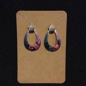 Vintage Colorful Earrings
